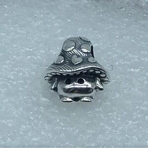 Pandora Silver Mushroom Charm